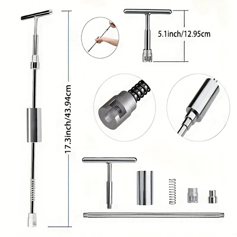 Car Body Paintless Dent Repair Tools Dent Repair Kit Auto Hail Pit Dent Puller Glue Puller Tabs Removal Tools for Auto Workshop