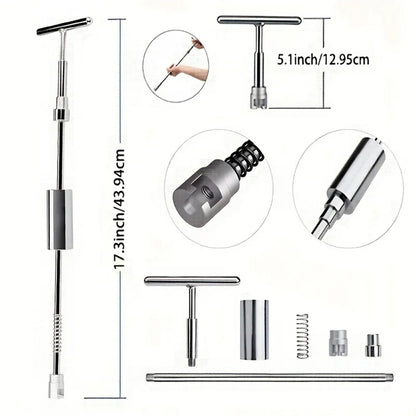 Car Body Paintless Dent Repair Tools Dent Repair Kit Auto Hail Pit Dent Puller Glue Puller Tabs Removal Tools for Auto Workshop