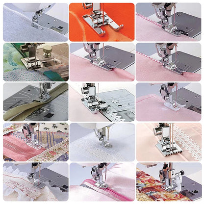 82Pc/Set Full Set Sewing Machine Presser Feet Tool Set, Multifunctional & Durable & Professional Presser Foot Accessories Kit