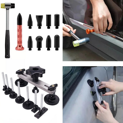 Car Body Paintless Dent Repair Tools Dent Repair Kit Auto Hail Pit Dent Puller Glue Puller Tabs Removal Tools for Auto Workshop